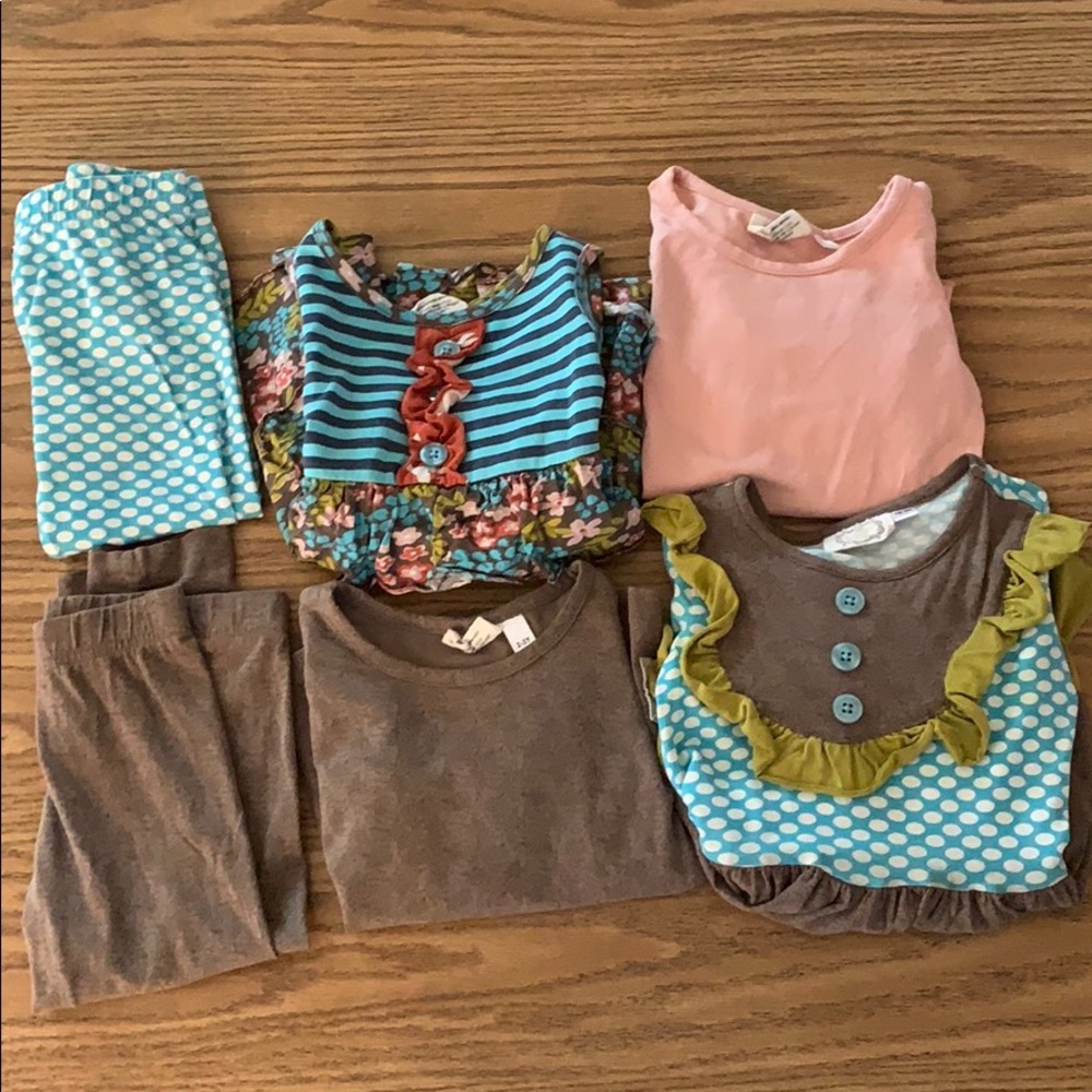 Swanky Baby Vintage Lot 6 pieces size 2-3Y